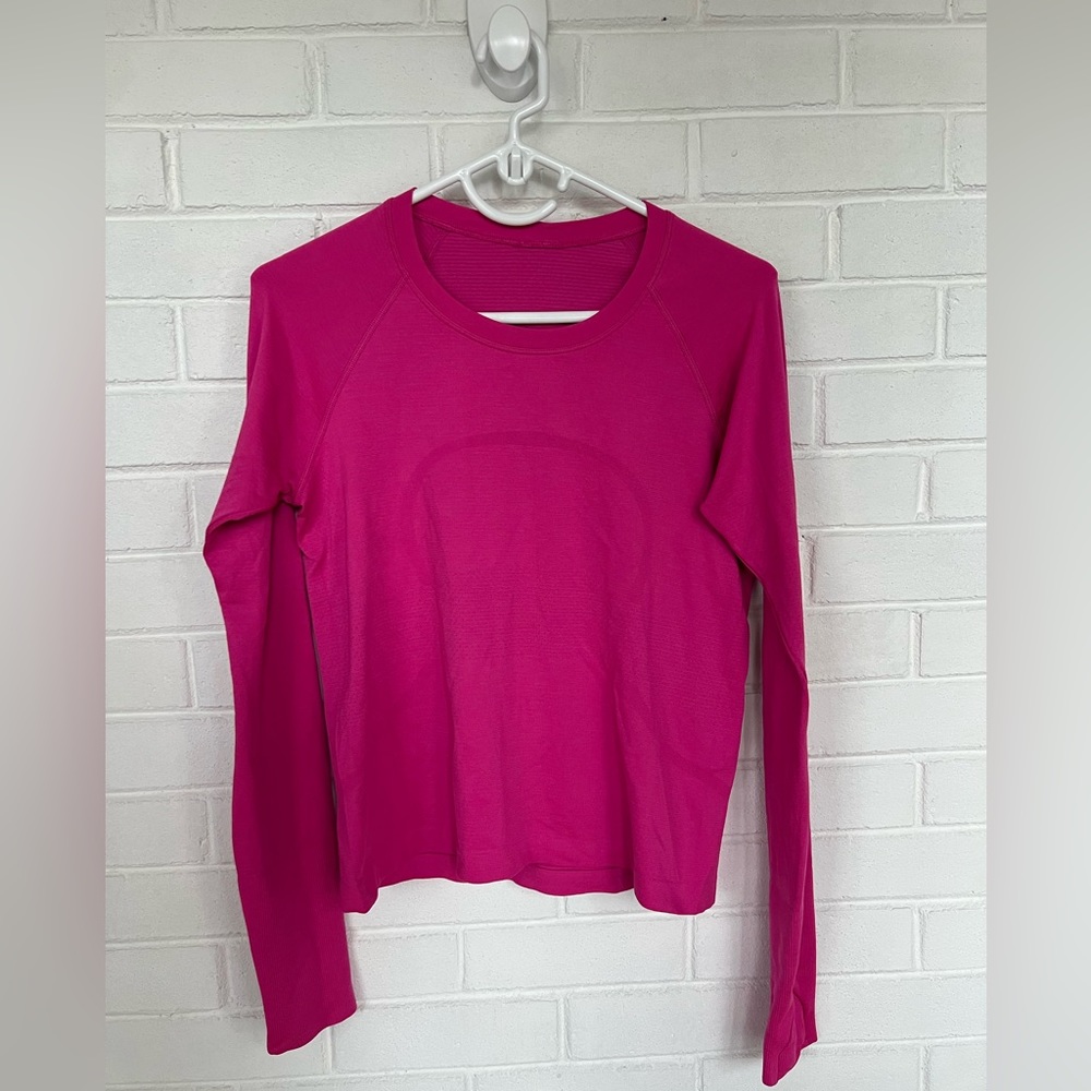 Lululemon swiftly long sleeves race size 8